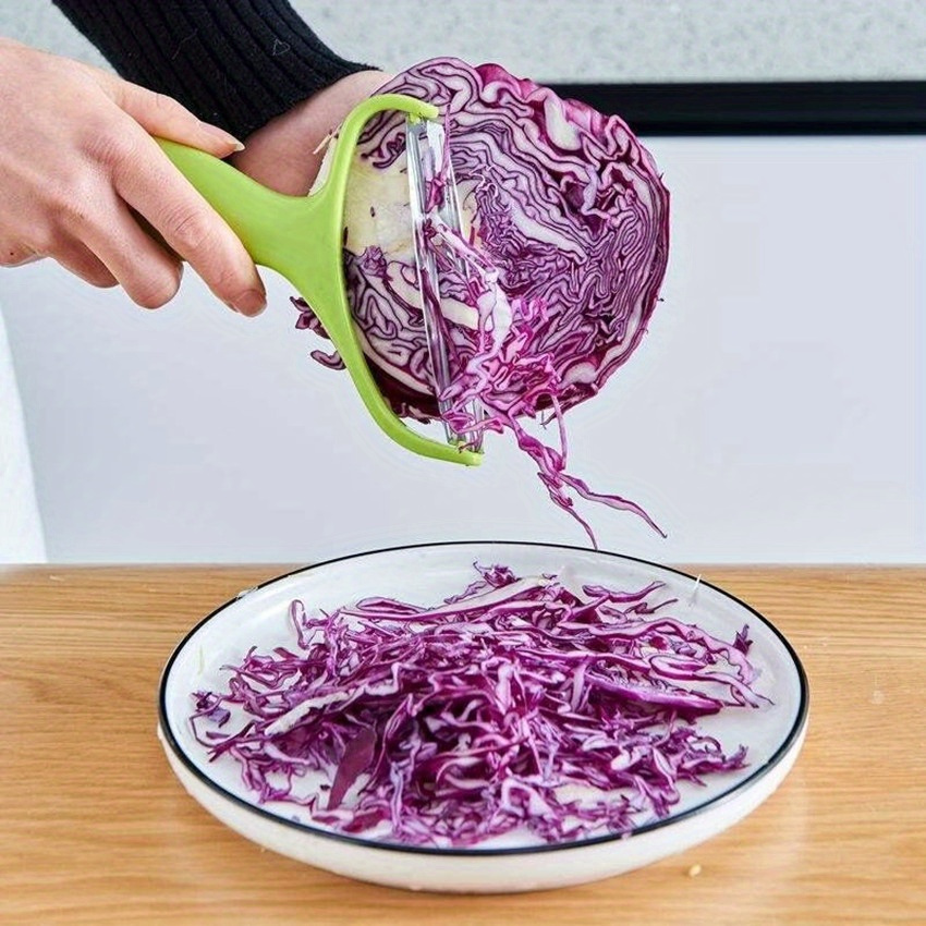キャベツを切るためのステンレス製野菜カッター サラダの準備に便利な