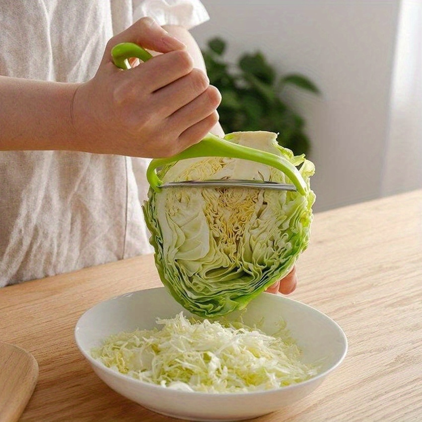 キャベツを切るためのステンレス製野菜カッター サラダの準備に便利な