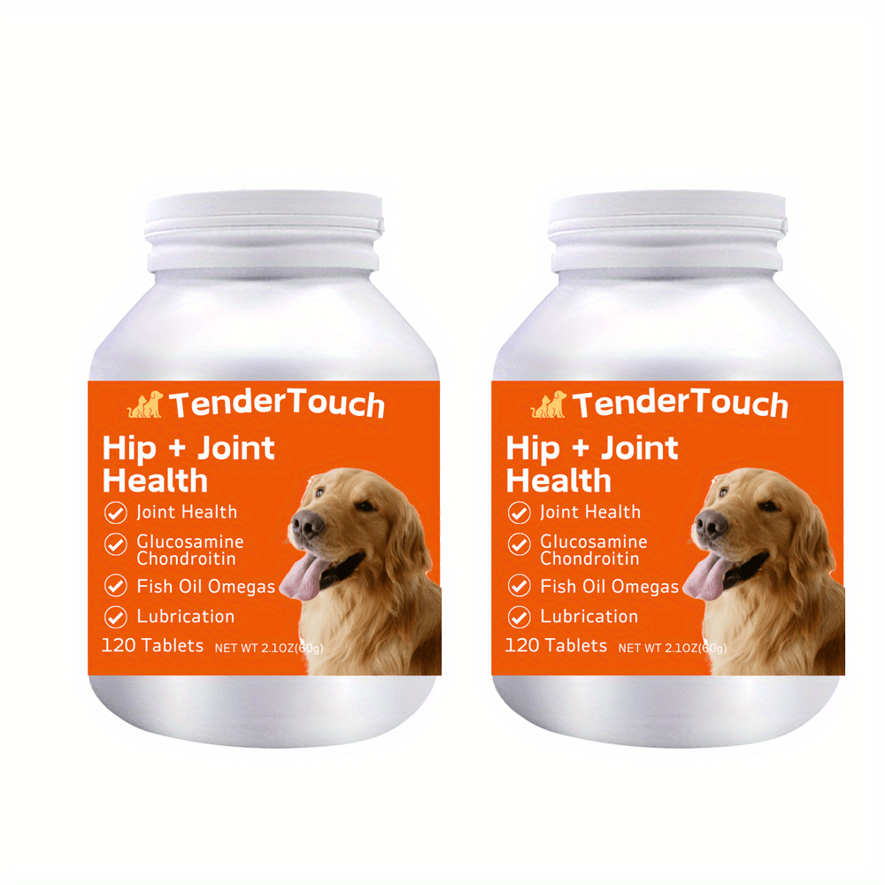 

2- X - 400 Count - Dog Hip And Joint Supplement - For Dogs, Joint Supplement For Dogs With Chondroitin, , Vitamin D3, , , Iron, Zinc, Joint Support And