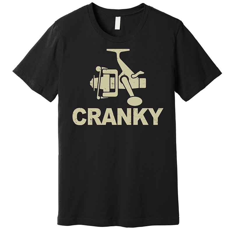 

Crankbait Fishing Lure Funny Premium T-shirt 230357 Funny Men’s Short Sleeve Graphic T-shirt Collection Black Aa