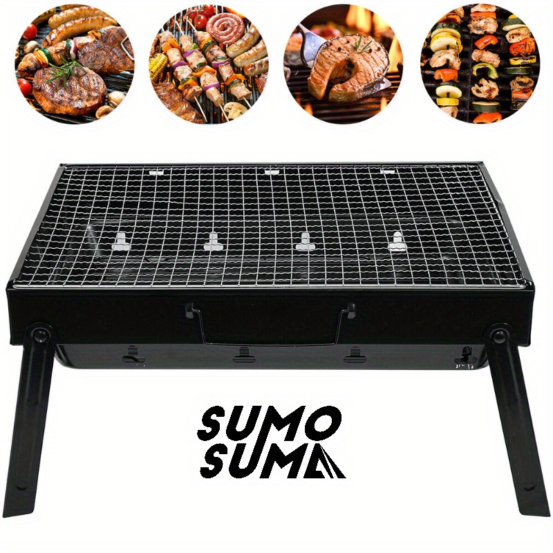 

Grill Bbq Charcoal Grill Folding Grill Suitcase Picnic Grill Stand Grill Travel Grill