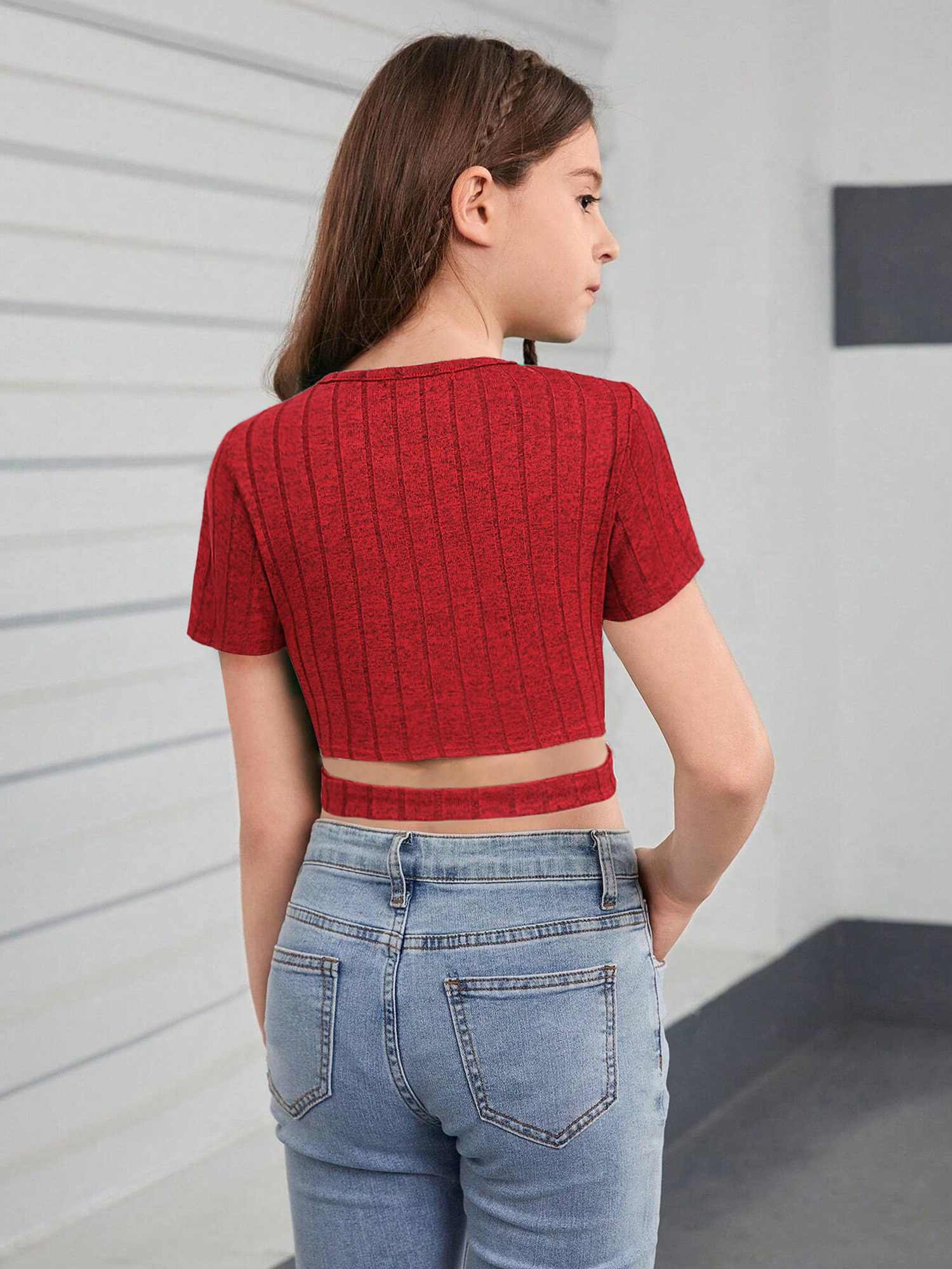 25SSクロップド【MARITHE】W SUMMER SHORT SLEEVE CROP SHIRT W CROPPED – Marithé + François Girbaud