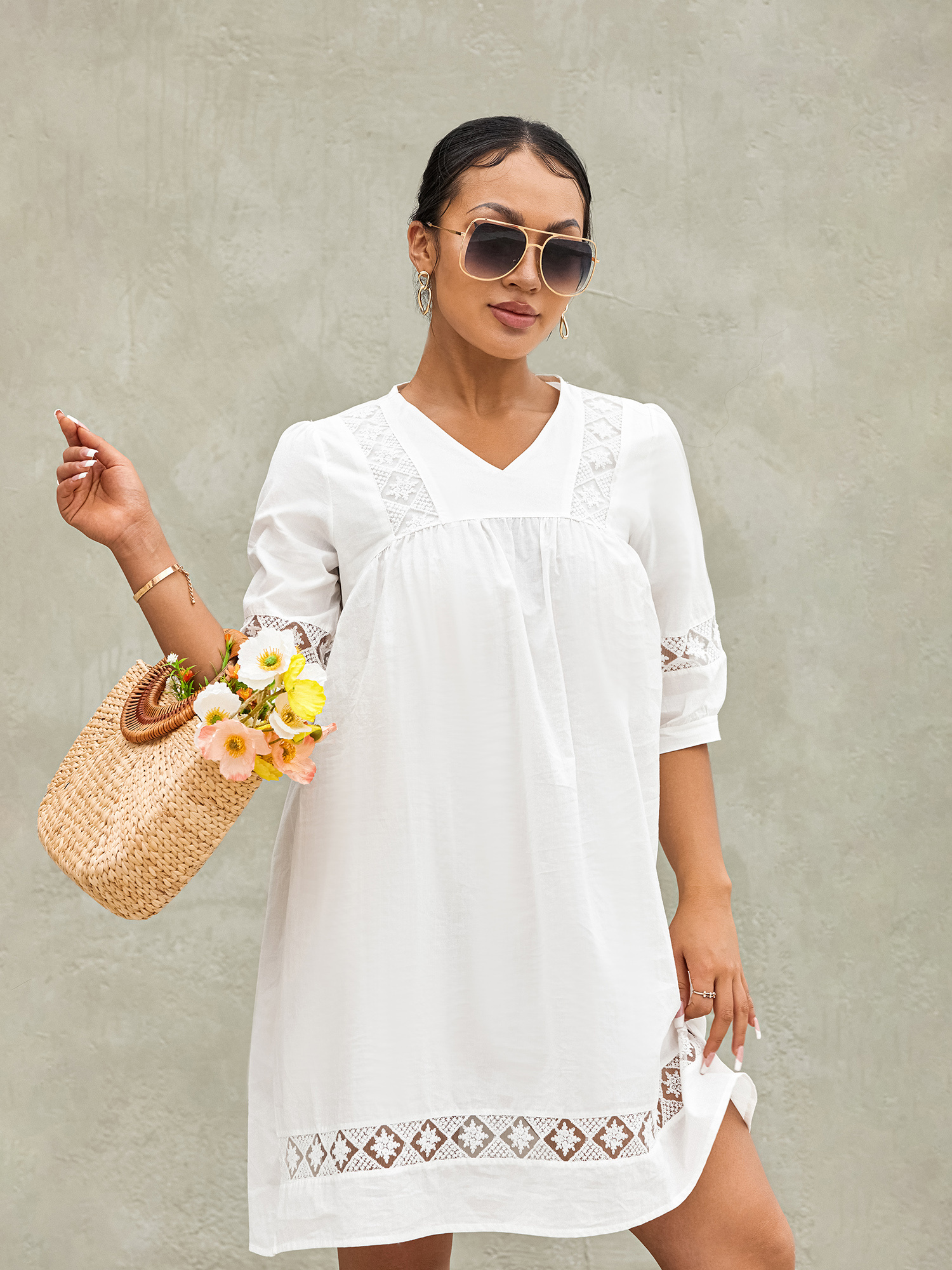 yellow mini dress sale Ivette Silk Faille Mini Dress