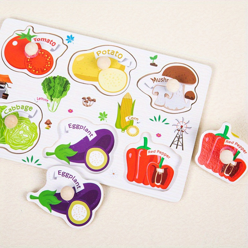 Wooden Ocean Animal Puzzle Board - Early Learning Toy for Youngsters & Youngsters, Sea Creature Identification with Numbers, Letters, And Colors, Educational Wooden Puzzle for Cognitive Development, Cognitive Development Games | Safe for Youngsters