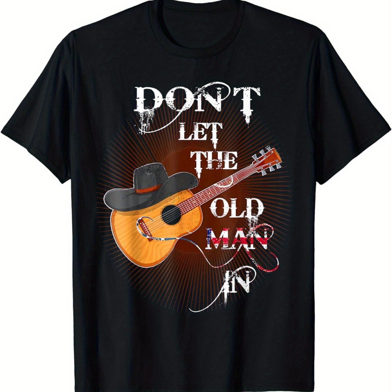 

Fun Don't Let Old People Wear Guitars Country