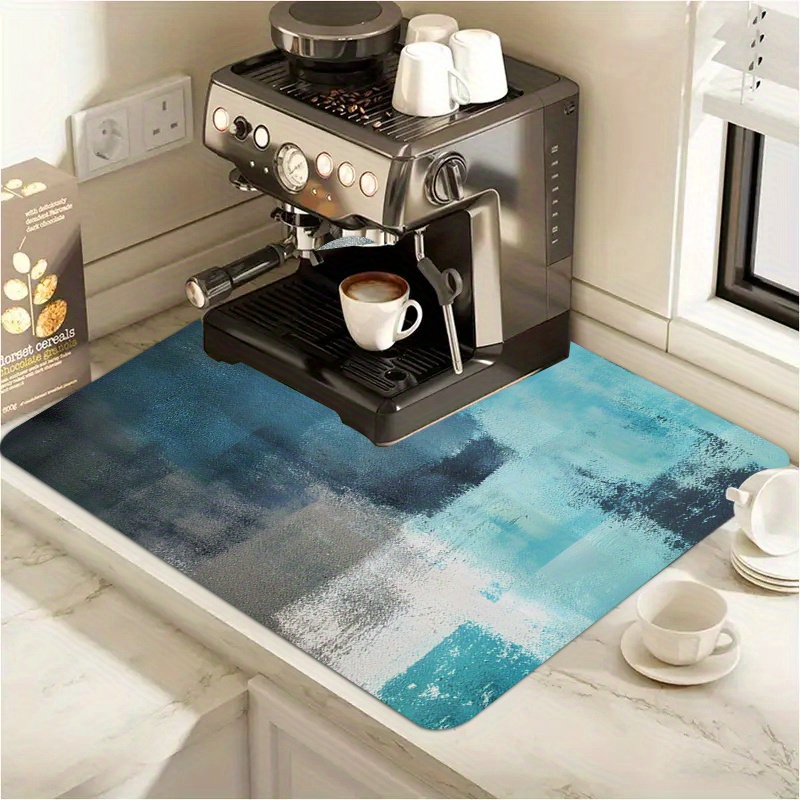 

& Tea Mat - -, , Drying Pad For Countertops | -slip, Bar