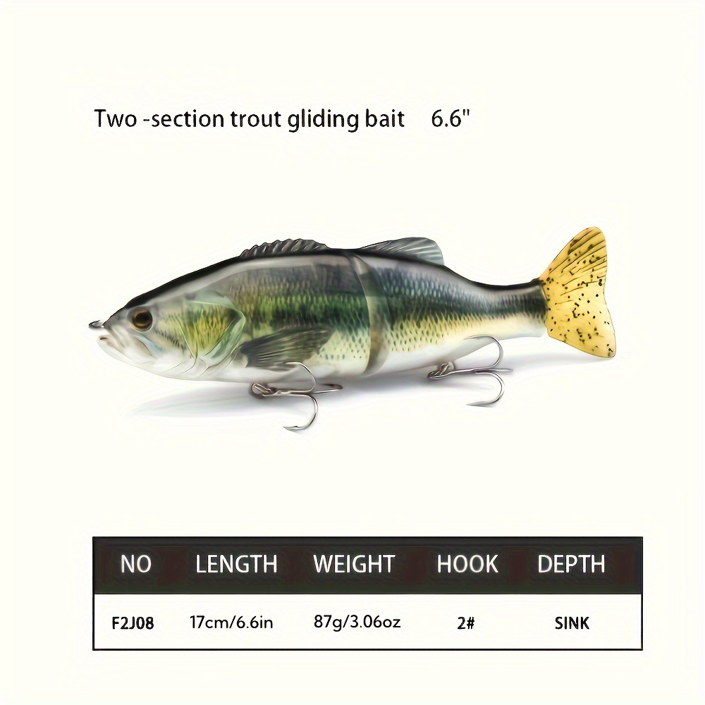 

Fishing Lure Gliding Joint Swimming Weever Trout Artificial Fishing Lure