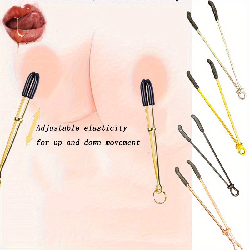 adult toys iron long clips breast clips mimi clips - Temu