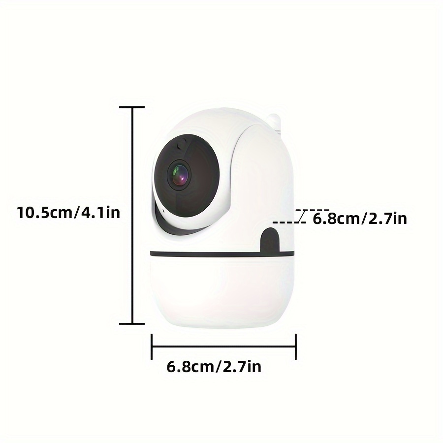 1pc hd 1080p wireless security wifi camera camera ai   tracking motion detection 2 4    surveillance smart   camera mini camera ptz camera two way audio security   pet monitor works with details 11