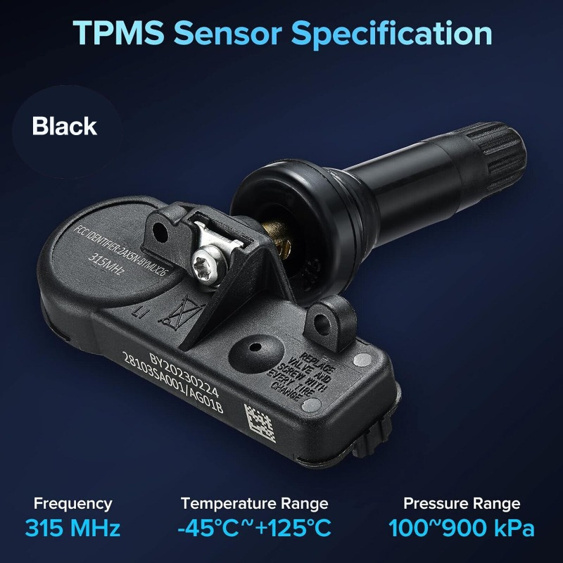 Subaru TPMS Sensor 28103SA001 Set for WRX Outback Legacy, 4 Pack product and fitment detail image 2