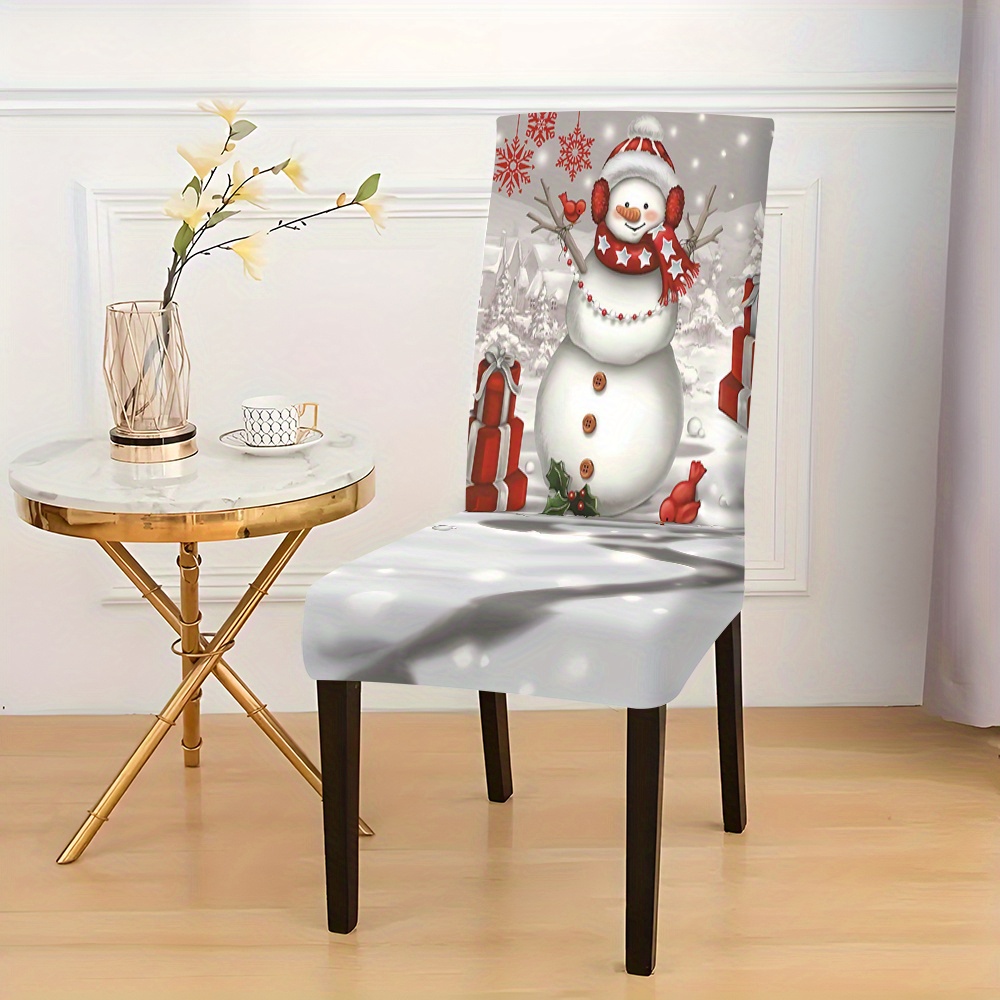 

2/4/6pcs Christmas -end Chair Covers, And Chair Covers, Universal Chair Covers Backrest, Use Set