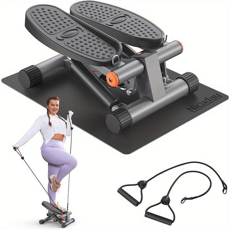 

1pc Fitness Stepper, Pedal Exercise Machine With & Lcd Monitor, 300lbs Loading Capacity, For Leg Training, Body Workout