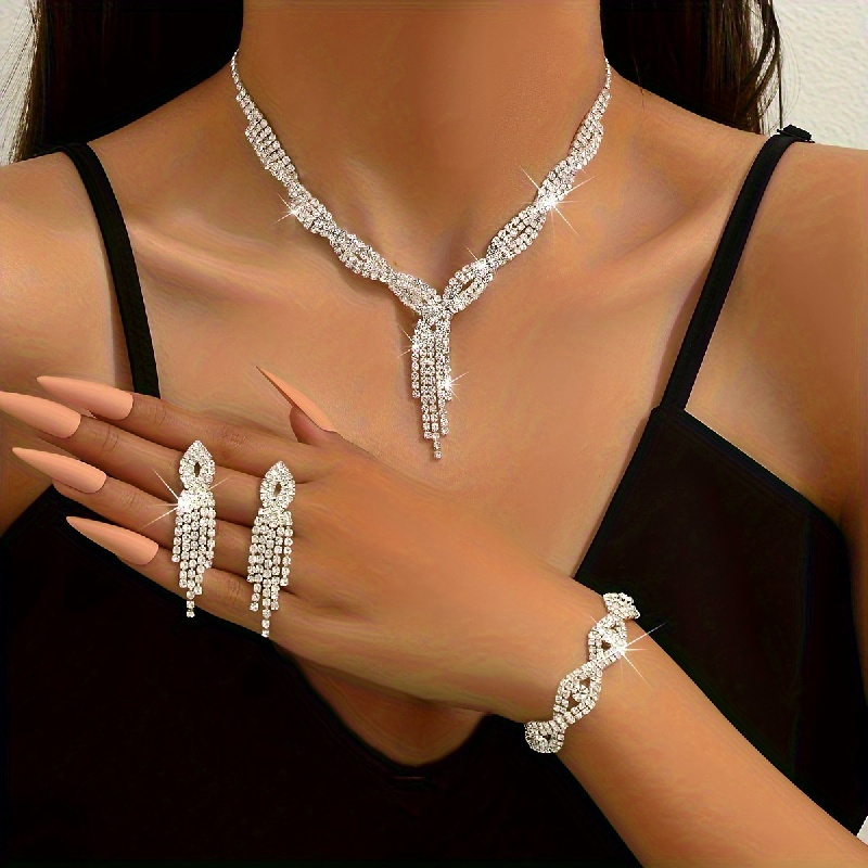 Sannidhi Kids Costume Jewelry Prom Jewelry Silver Costume Jewelry - Main Image