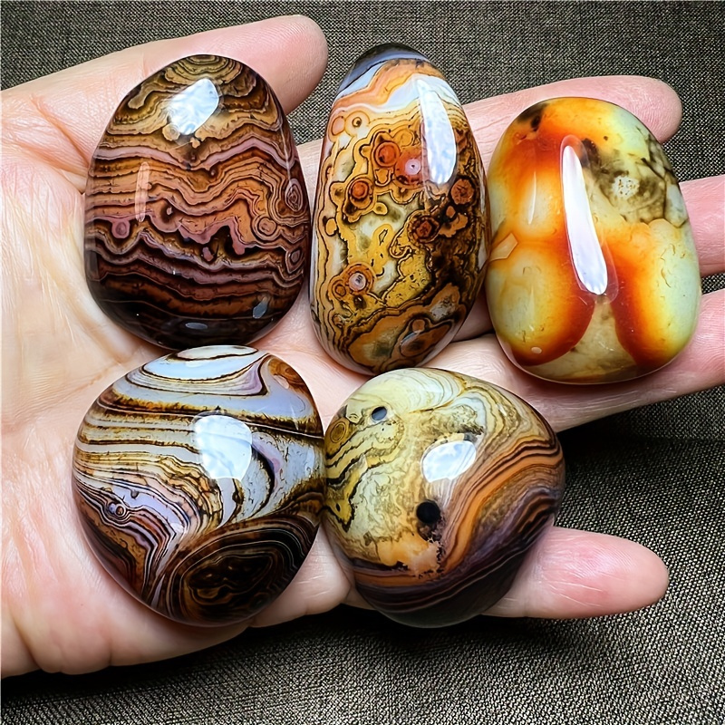 

1pc Natural Wired Agate - Perfect Gift For Home Decor