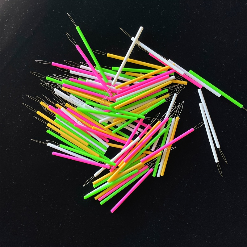 5Pcs Plastic Needle Threaders Set - Sewing Machine Thread Helper, Beading Tool, DIY Craft Accessories, Elderly Assistance Device