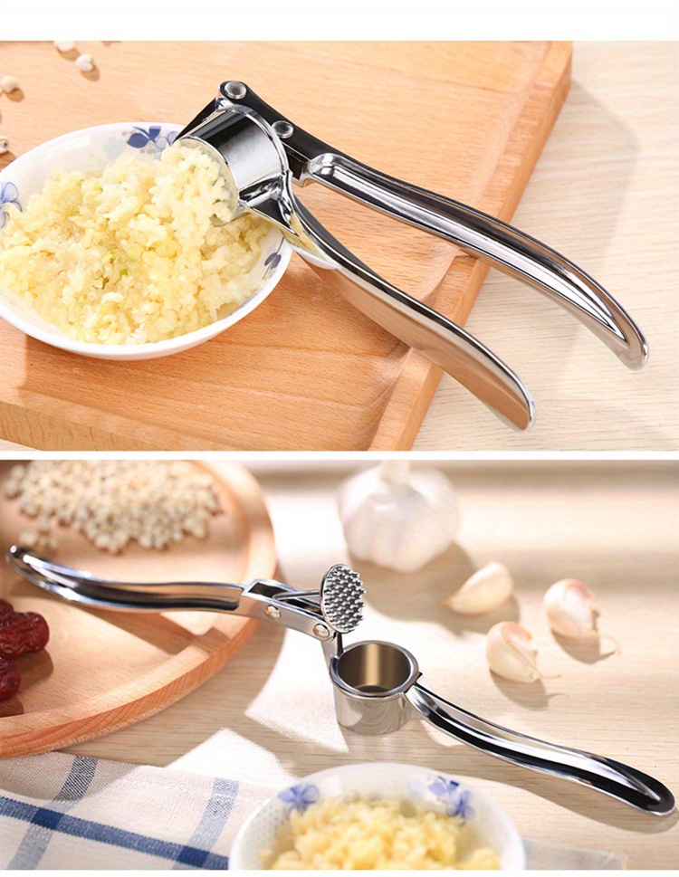 1pc premium stainless steel garlic   garlic chopper and ginger crusher easy to clean kitchen tools   garlic chopper for daily cooking details 4