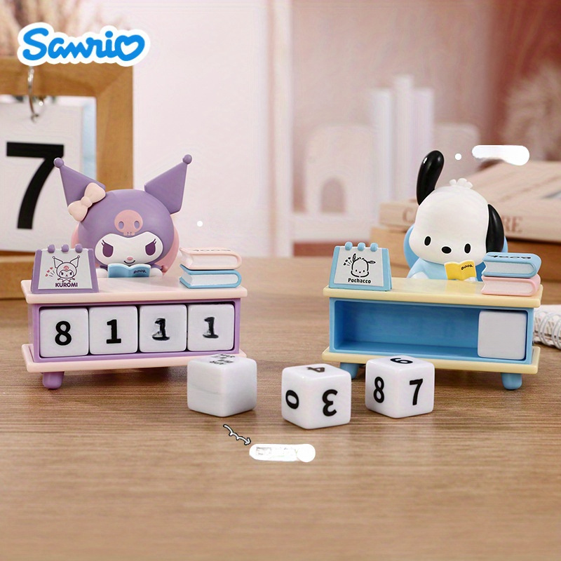[Authorized] Creative cartoon Sanrio family desk calendar ornament office desktop ornament cute little gift