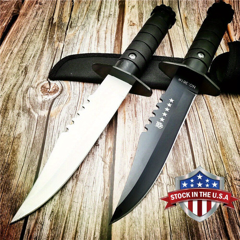 

Military Fixed Blade Knife Self Pocket Survival Knives