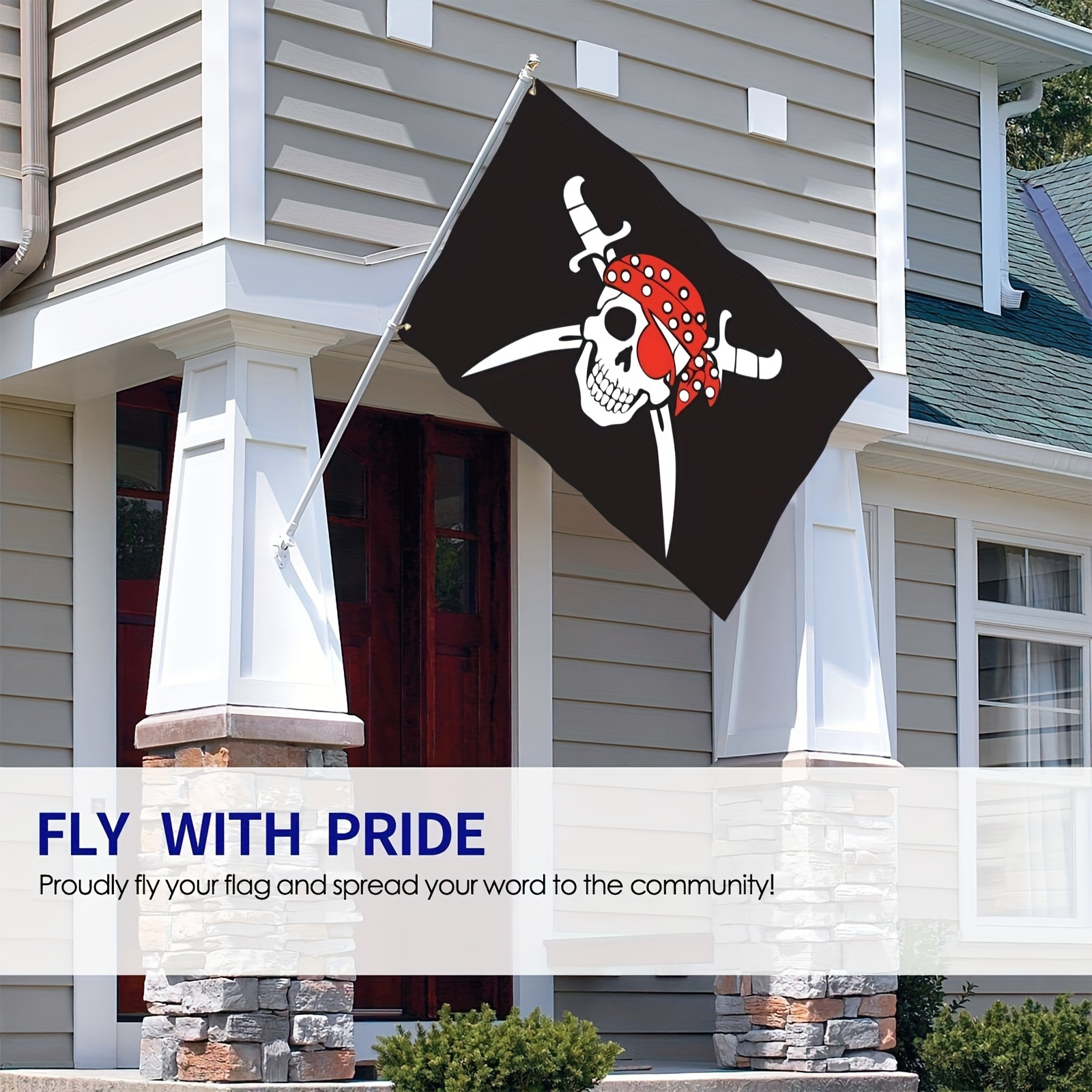 Image of Flag Funny Flag 3x5ft Holiday Banner Garden Flags Indoor Outdoor Party Home Decorations And Double Sided Print