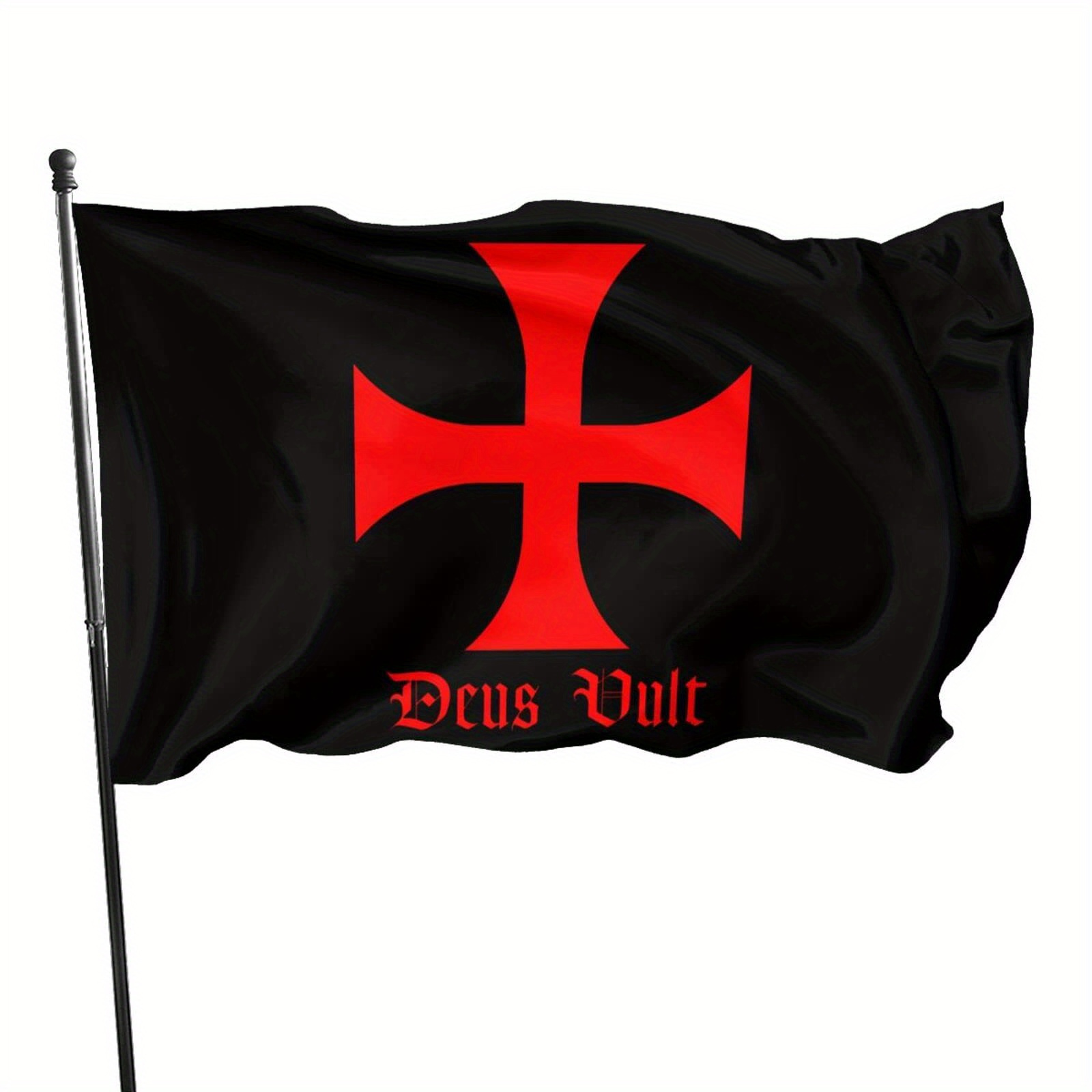 

2d Door Banner Vult Temple Flag - Polyester Banner, Single-sided Indoor/outdoor Decor, No Electricity Needed, 3x5 Feet