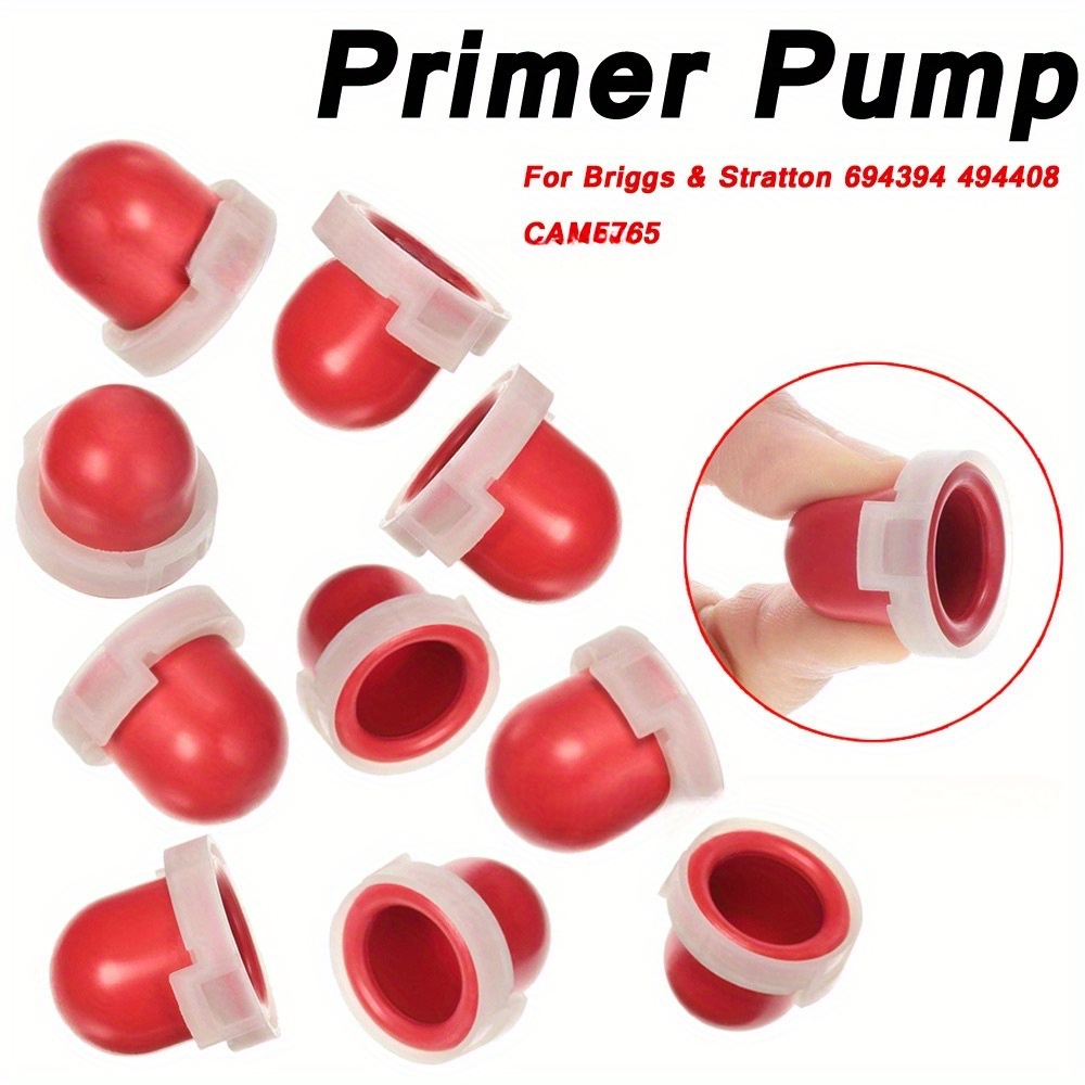 

4-pack Carburetor Primer Bulb For 694394 494408 Compatible With Various Small Engine Series - Fuel Primer Pump Bulbs