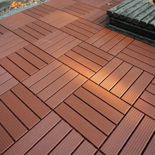 44 pack interlocking plastic deck tiles 12 x12 square waterproof all weather pp material sturdy interlocking design for easy diy installation ideal for patio poolside balcony backyard indoor outdoor use carpet tiles outdoor tiles for patio waterproof patio upgrade natural look tile tile indoor flooring weatherresistant material balcony upgrade