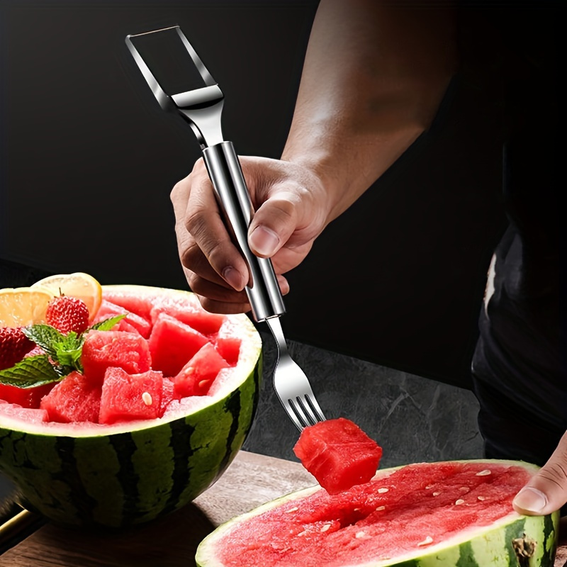 2-in-1 Stainless Steel Fruit Cutter, 2025 Summer Upgrade Dual Head