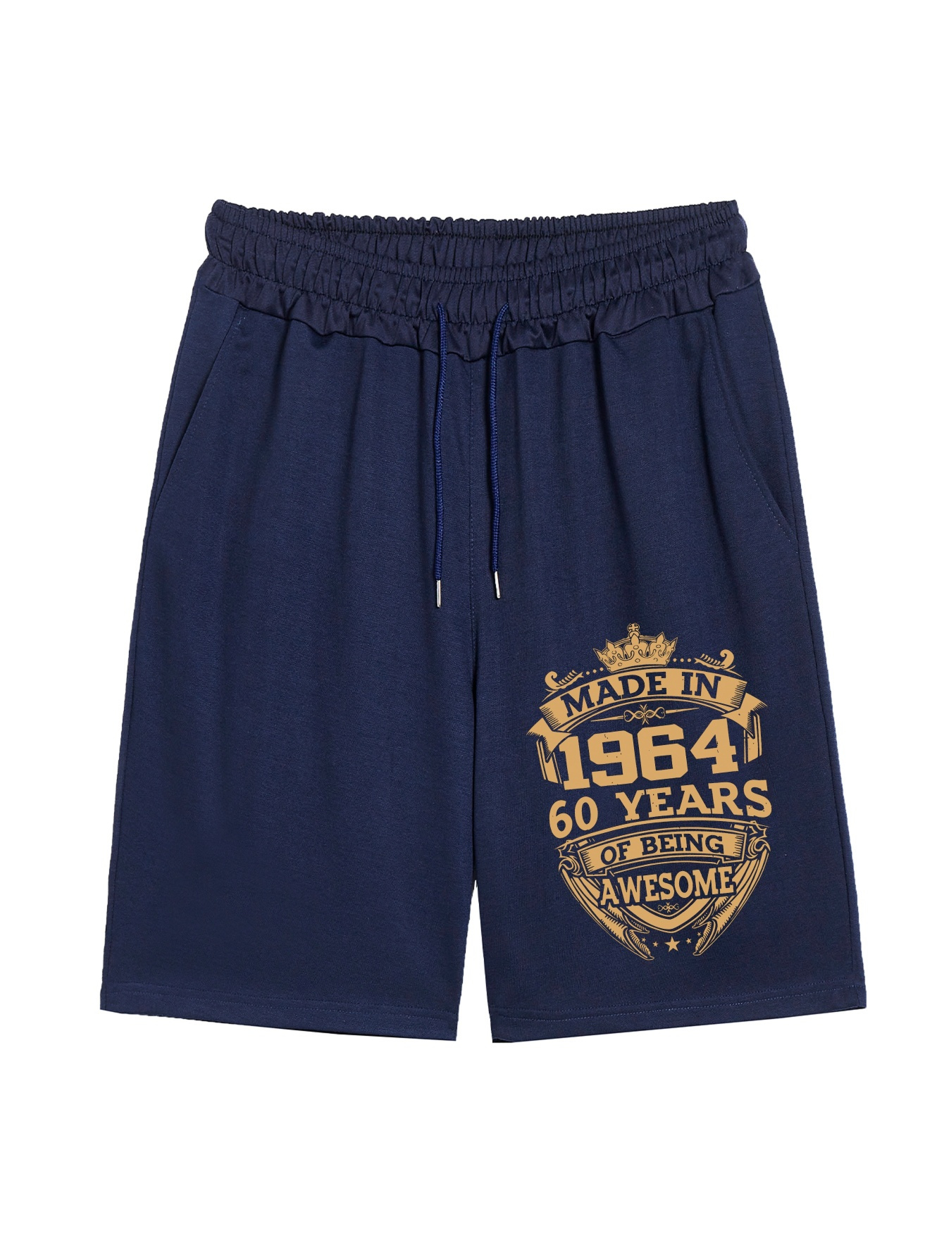 made in 1964 awesome print shorts men's summer Temu Ireland