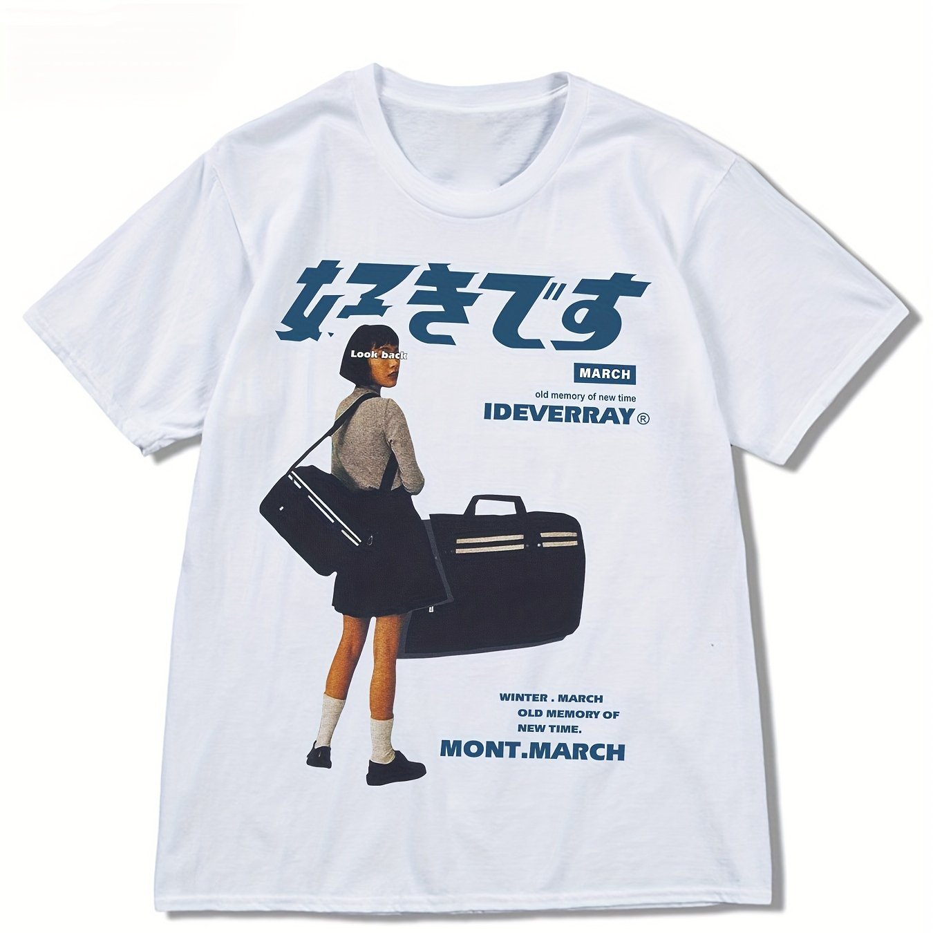 

Men's Hip-hop Girl Graphic Tee - Stretchy & Comfortable | Trendy Summer Casual Wear