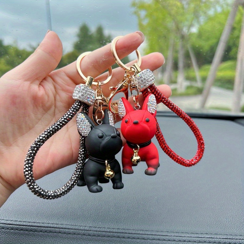 

Cute Cartoon Keychain, Resin Animal Keyring With Lobster Clasp, Creative 3d Novelty Car Key Accessory, Women's Birthday Festival Gift, Decorative Key Chain Single Individual