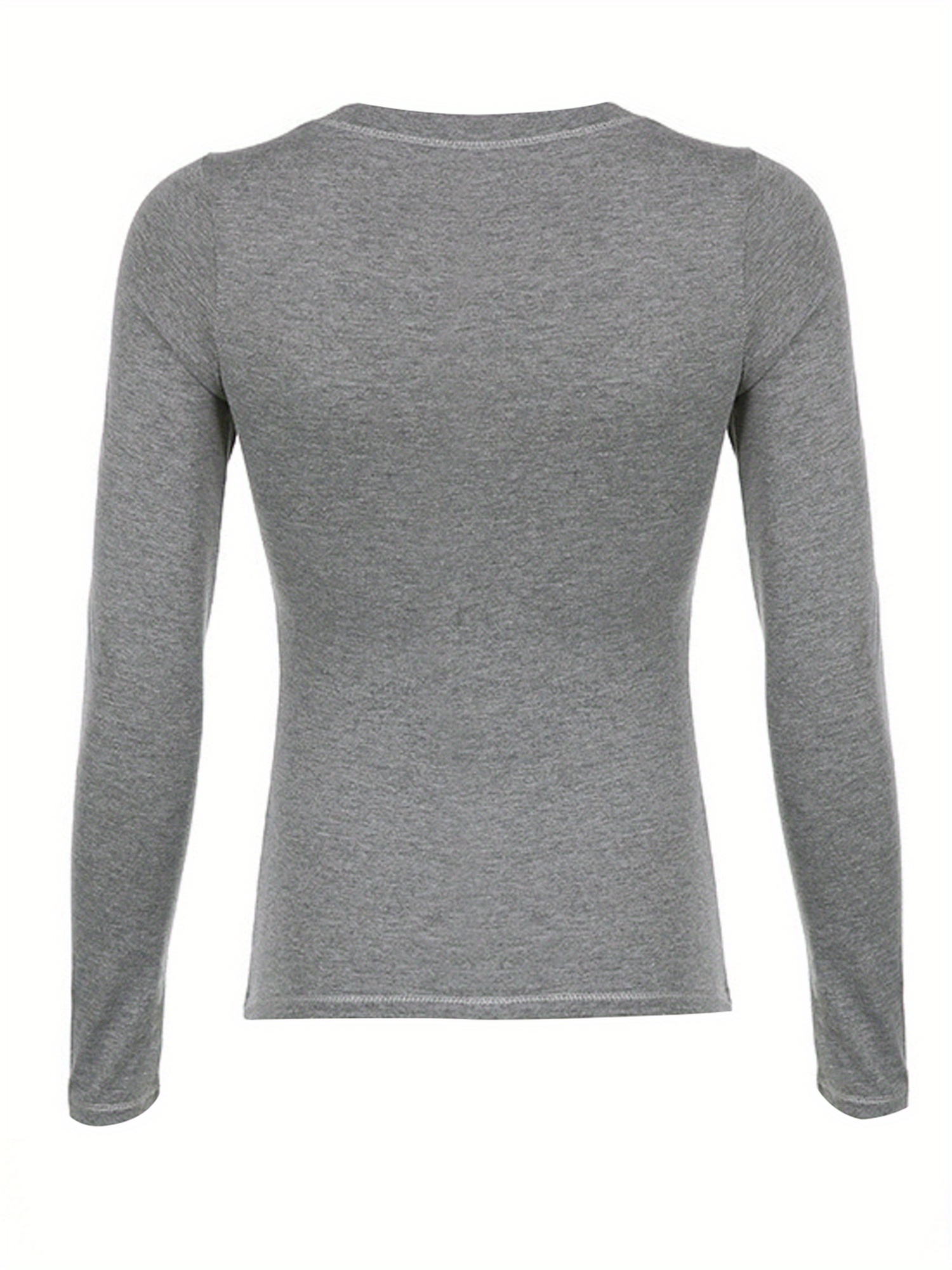 women y2k long sleeve vintage lace 1/2 button - Temu
