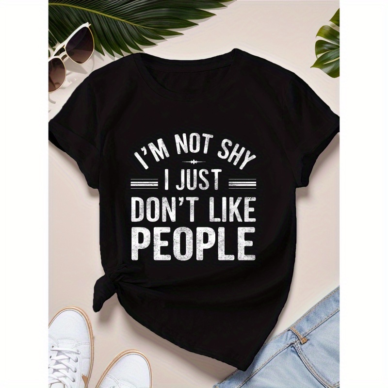 

Anti Social Quote Women's T-shirt