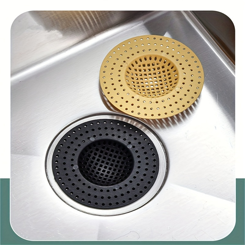 1/2/3/4/5/6/7/8/9/10/15 Set Filtru de Scurgere pentru Chiuvetă în Culori Aleatorii – Anti-Înfundare, Plasă Antipestrițe pentru Bucătărie/Baie, Ușor de Curățat și Durabil