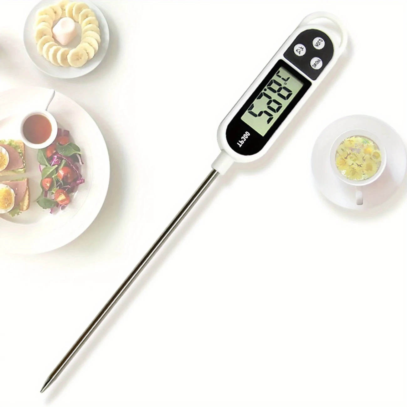 1pc food thermometer electronic thermometer milk thermometer digital thermometer for testing the temperature of liquids and milk kitchen gadget baking tool details 6
