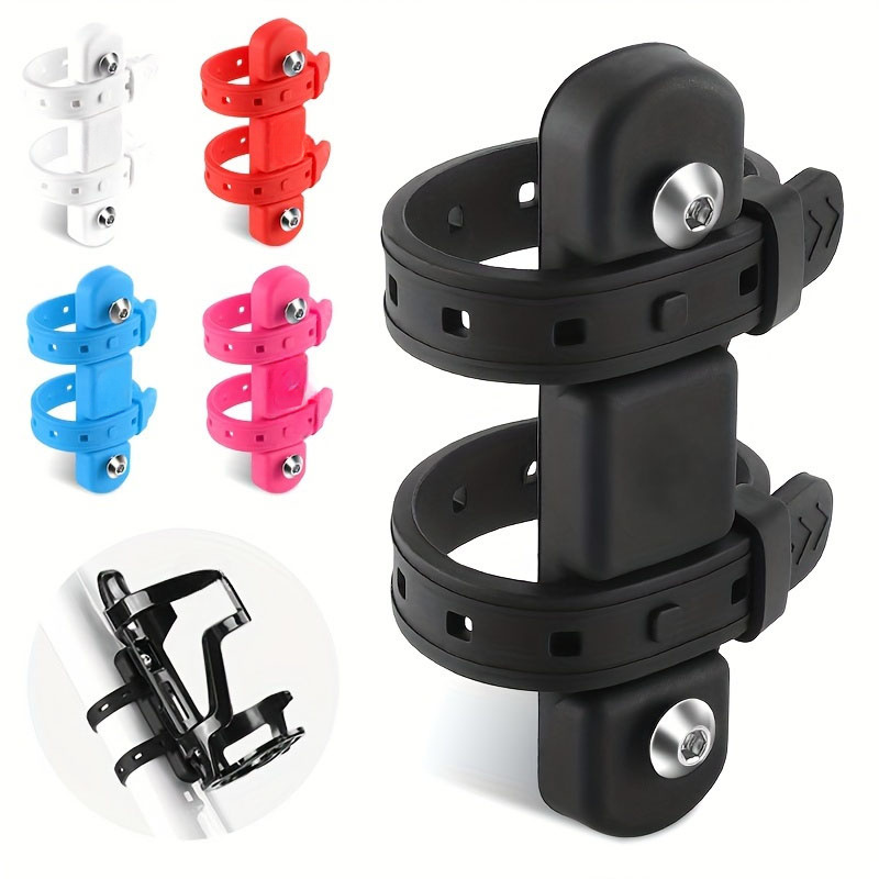 Screwless bike water bottle holder sale