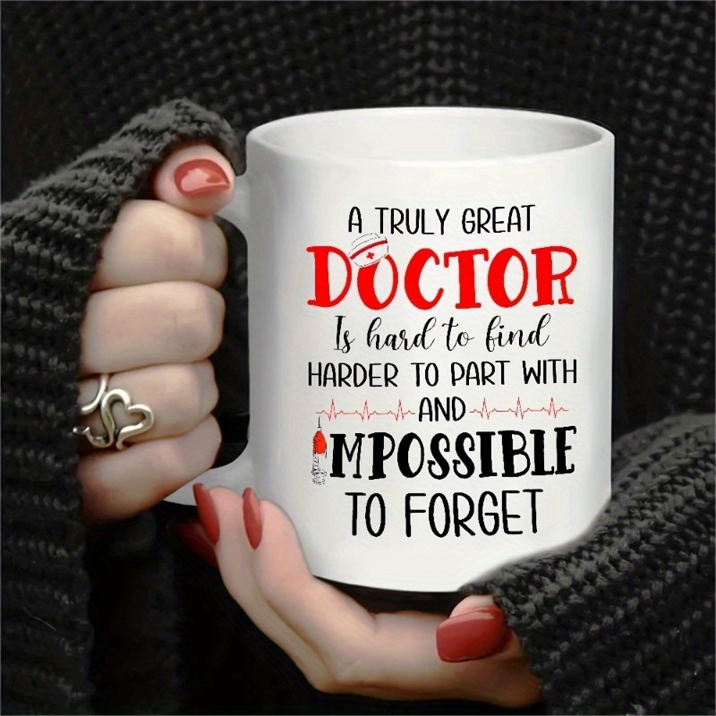 

1pc, The Perfect Gift For Nurses And Doctors - A Coffee Mug, 11 Ounces - Is Also Suitable For Cafe Restaurants