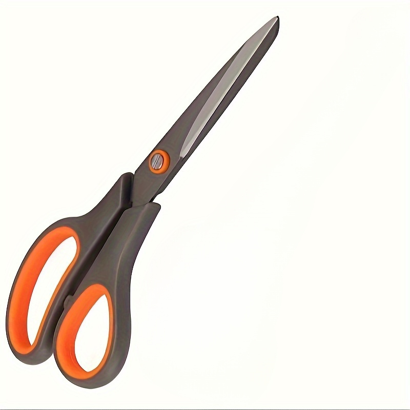 TEMU Forbici in Titanio Antiaderente da 8", Cesoie in Acciaio Inossidabile con Impugnatura Morbida , Design Ergonomico per Taglio di Precisione, Uso