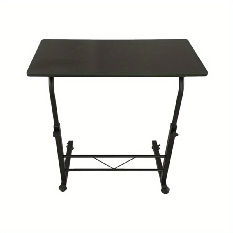 Removable factory P2 15MM Chipboard & Steel Side Table with Baffle Black