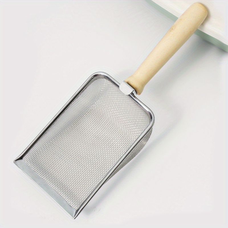 

Stainless Steel Cat Litter Mesh - Ideal For & Sand, Perfect Beach Shell Collector & Sand Filter