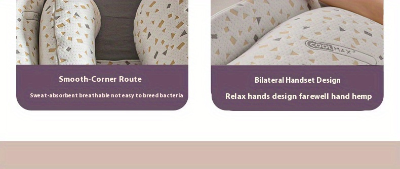 ultra soft velvet maternity pillow for women detachable u shaped full body support dark grey details 23