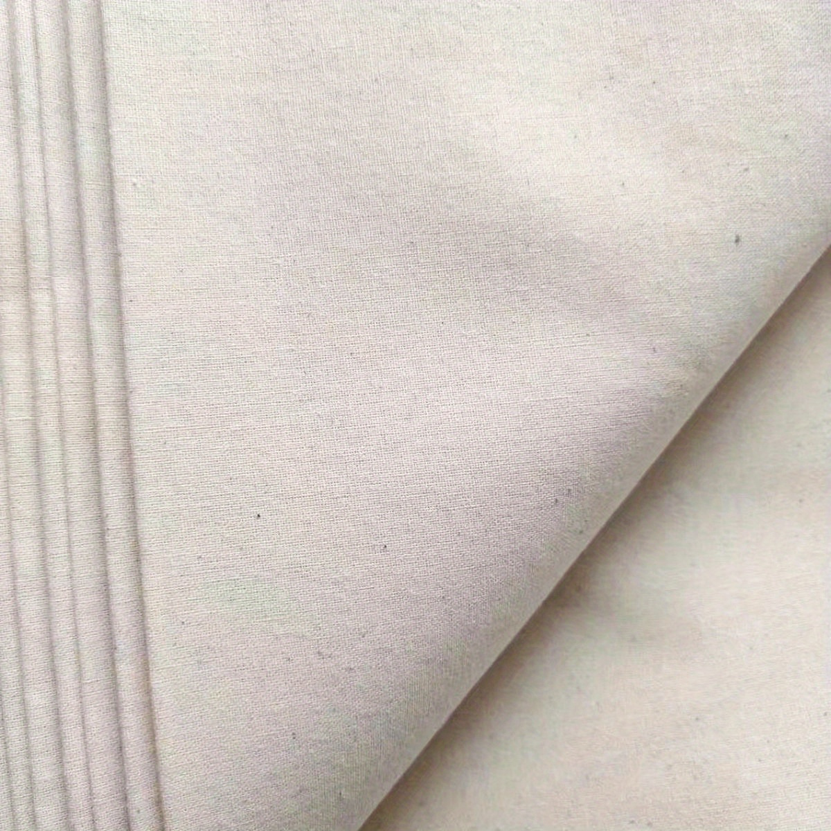 Image of Premium Rough-texture 100% Fabric - Ideal For Embroidery, Sample Making, Cross Stitch Bags & Curtain Projects - Natural, Durable, Versatile Canvas