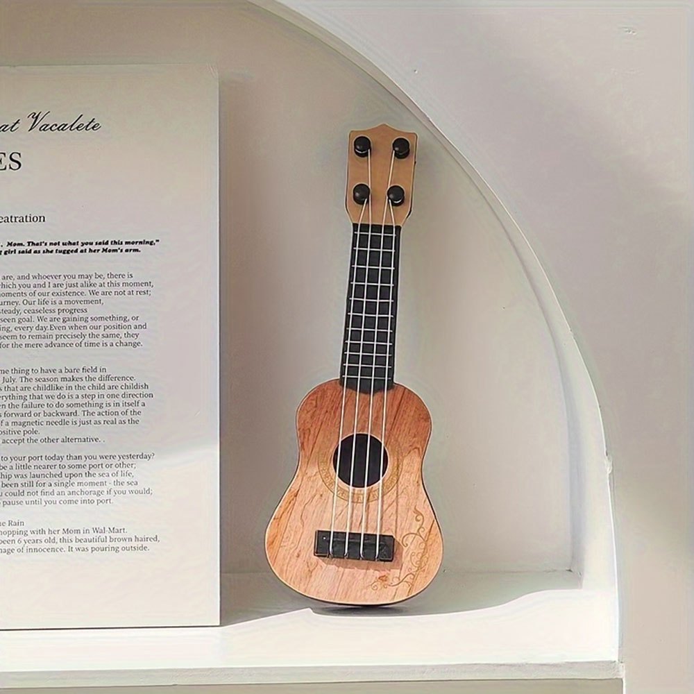 Miniature Guitar Model Decor, Miniature Guitar Model Display Mini Musical Ornaments Craft Home Decor Model Home Decoration for Decorative Purposes Only