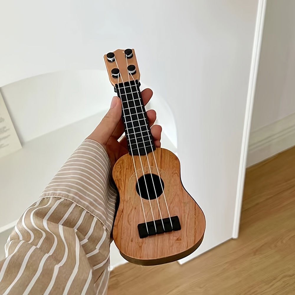 Miniature Guitar Model Decor, Miniature Guitar Model Display Mini Musical Ornaments Craft Home Decor Model Home Decoration for Decorative Purposes Only