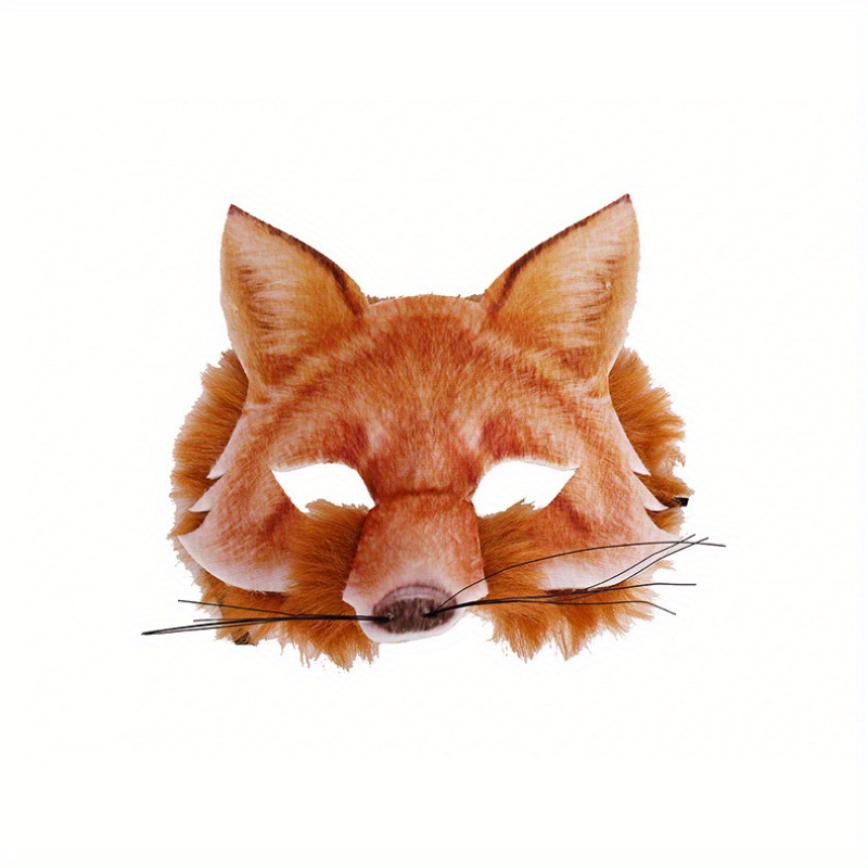 

Easter Accessories Masquerade Decoration Props Half Face Animal Fox Masks