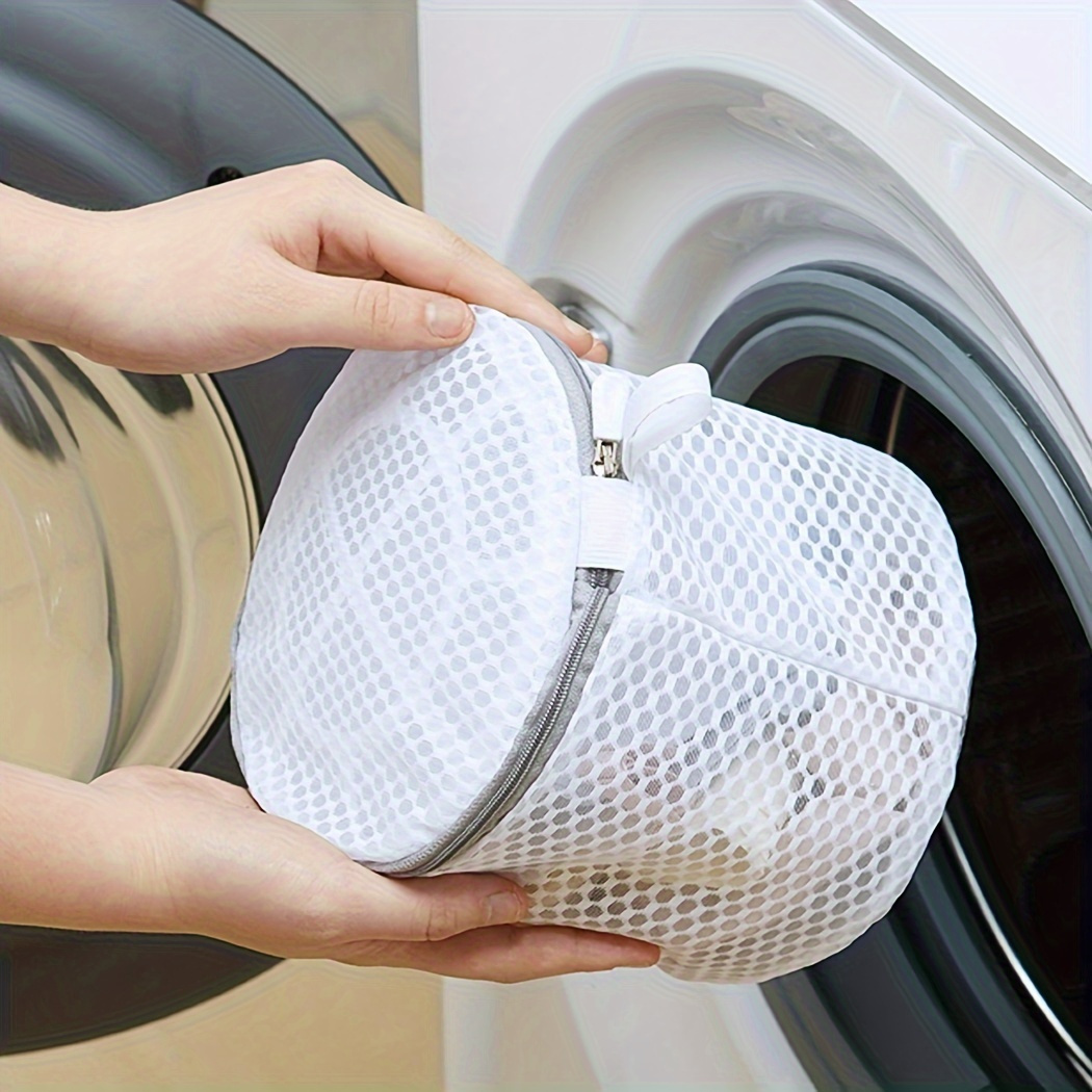 

1/3-pack Multi-use Honeycomb Mesh Laundry Bags - Durable, Zippered, Delicate Bra Protection