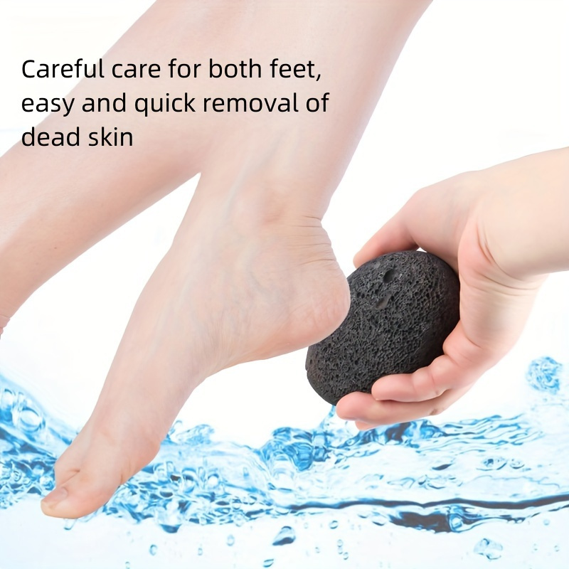 

Lava Exfoliating Stone Foot Scrubber - Callus Remover For Smooth Feet & Hands