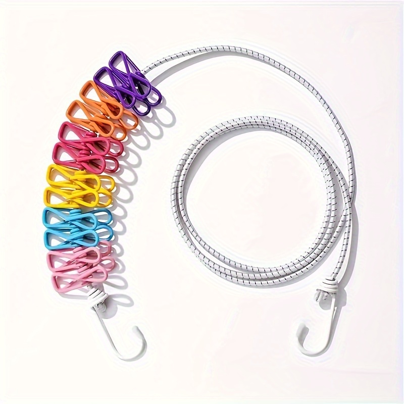 tendedero viaje portátil 12 pinzas tendedero retráctil Temu El