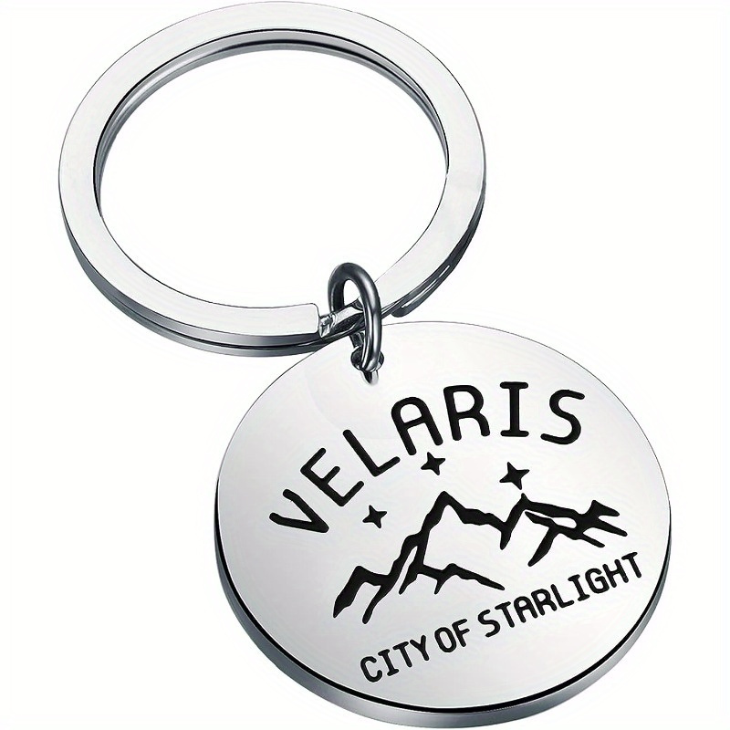 Image of The Starlight - Acotar Inspired Stainless Steel Keychain, Perfect For Parties & Events