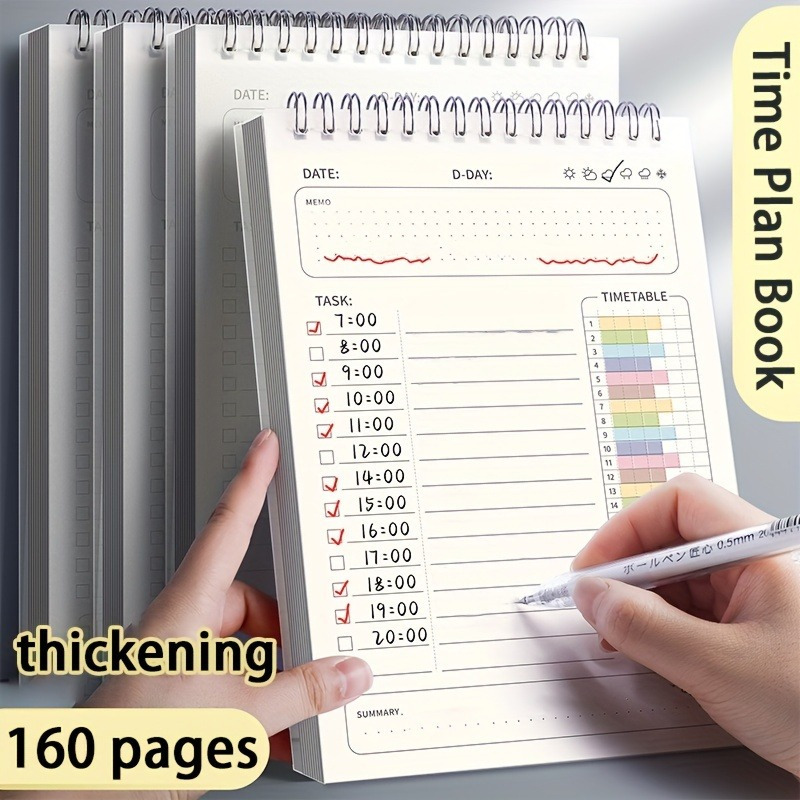 

120 Days Of An A5 Spiral Planner: 160 High-quality Pages For Daily Planning, To-do Lists, And Task Organization - School And Office Use.