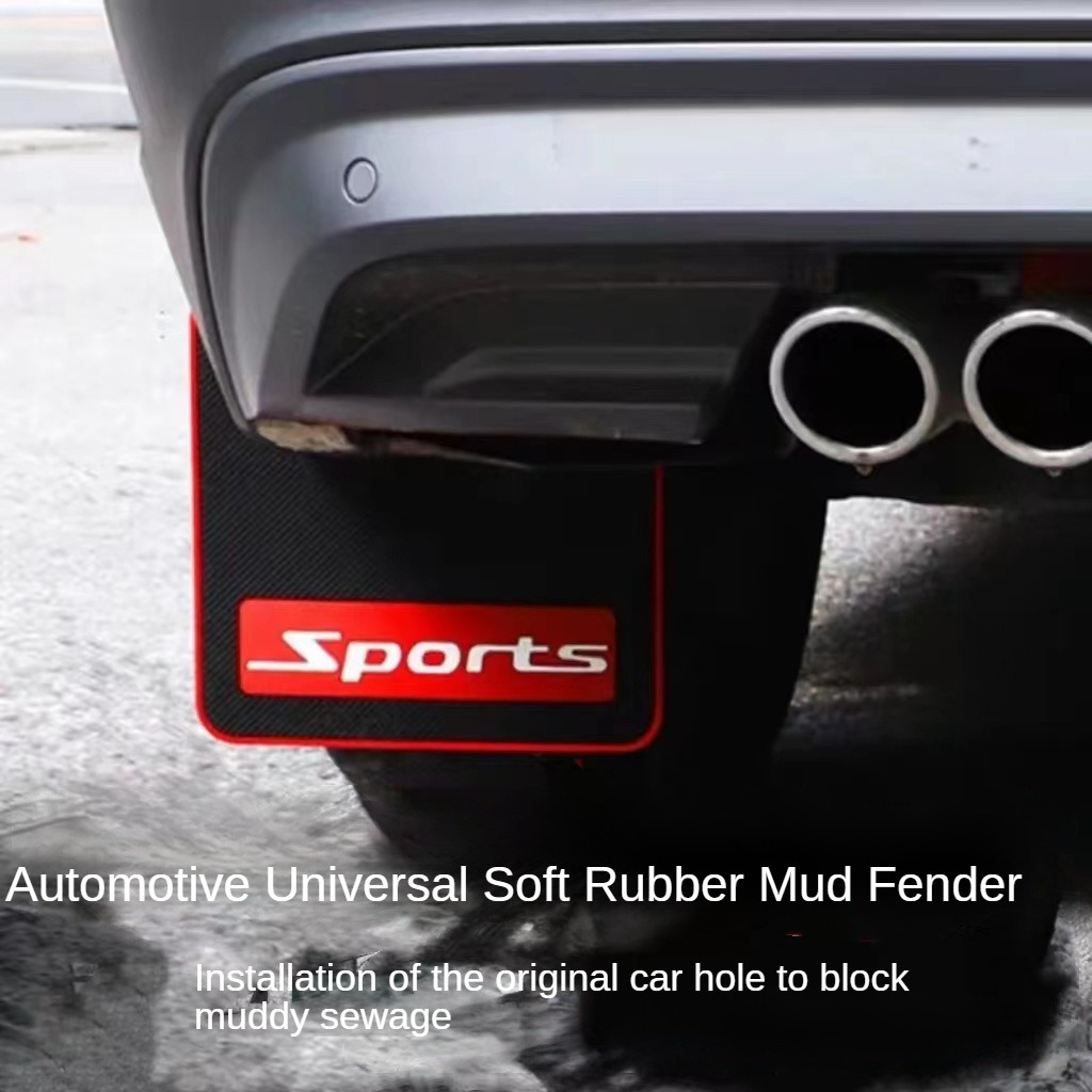 

Universal Car Fender Rubber Soft Models Material Suv Cars And Pickup Trucks To The Mud And Water Modification Accessories Mud Skin